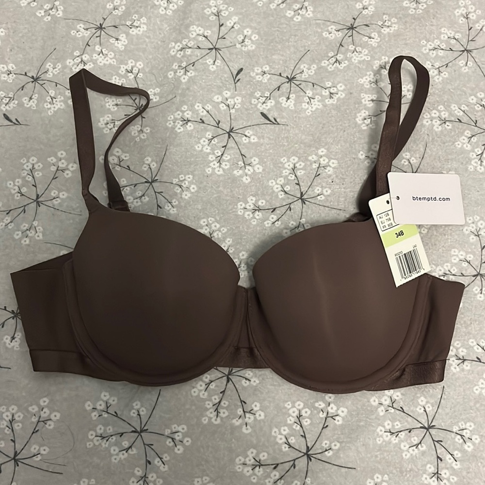 NWT 34B b.temptd Nearly Nothing Balconette T-Shirt Bra